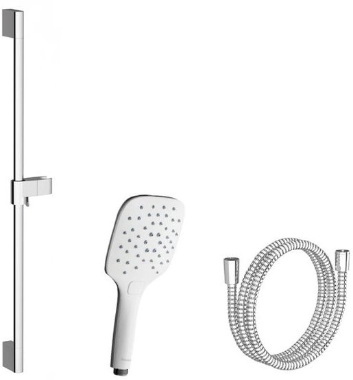 Душевой гарнитур RAVAK шланг 150 см лейка Air 3 функции штанга 70 см X07S002