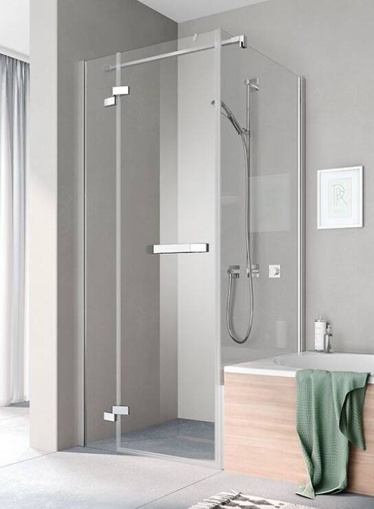 Дверь в нишу Kermi Tusca 900x2000 мм левая стекло прозрачное KermiCLEAN TU1NL9002000VPK