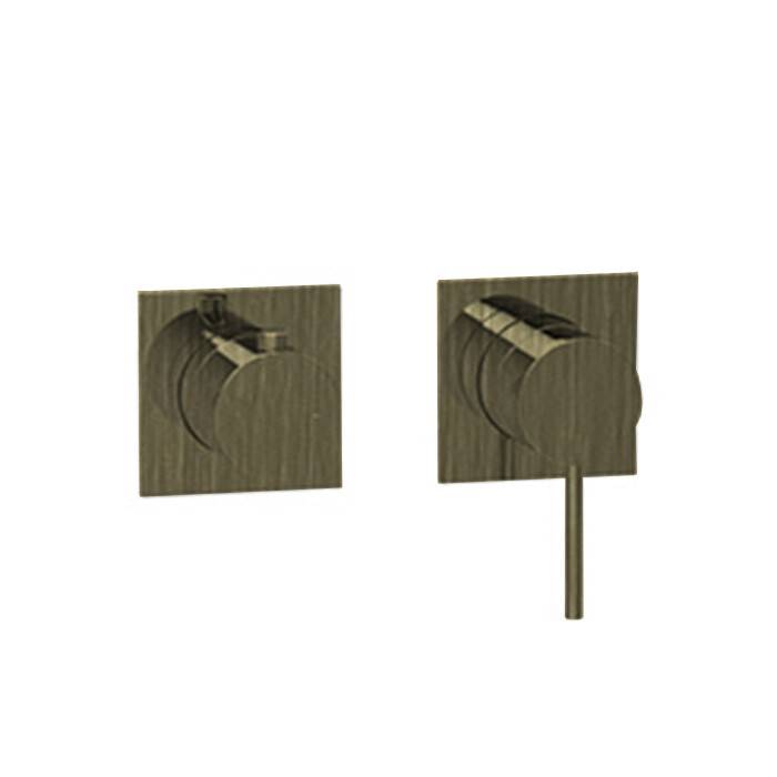 Смеситель для душа встраиваемый Almar Water Control Modular на 2/3 потребителя латунь брашированная PVD E180191HB