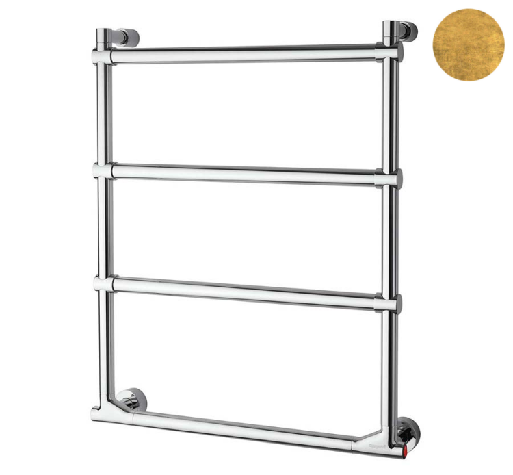 Полотенцесушитель электрический Margaroli Orizzonti 570x640 мм Box Old Copper 5124704OCB