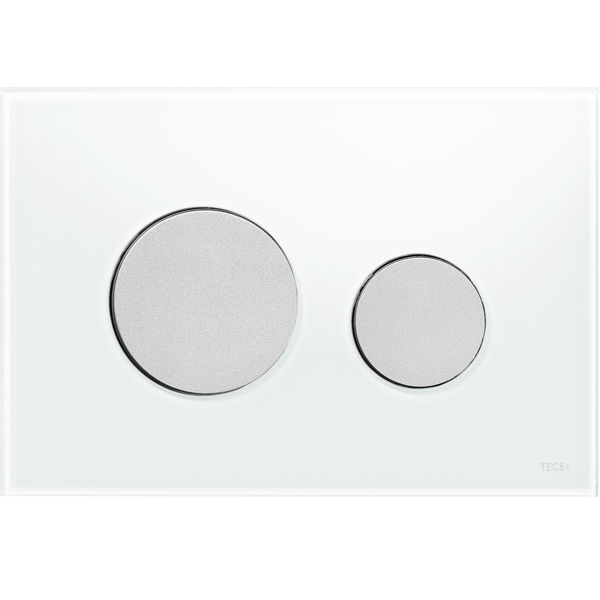 Панель смыва для унитаза TECE TECEloop 220x150 мм белый/хром матовый 9240659