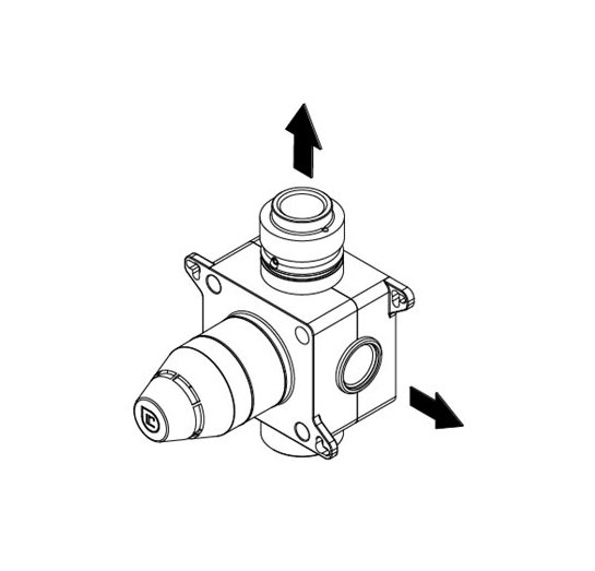 Внутренняя часть запорного крана Ritmonio PM00405