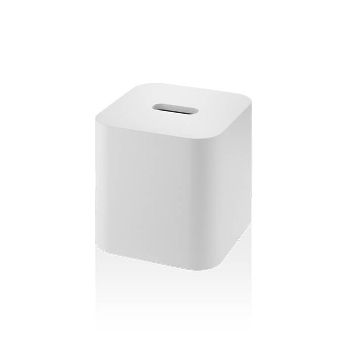 Салфетница Decor Walther Stone KBQ 135х135х135 мм белый матовый 0974050