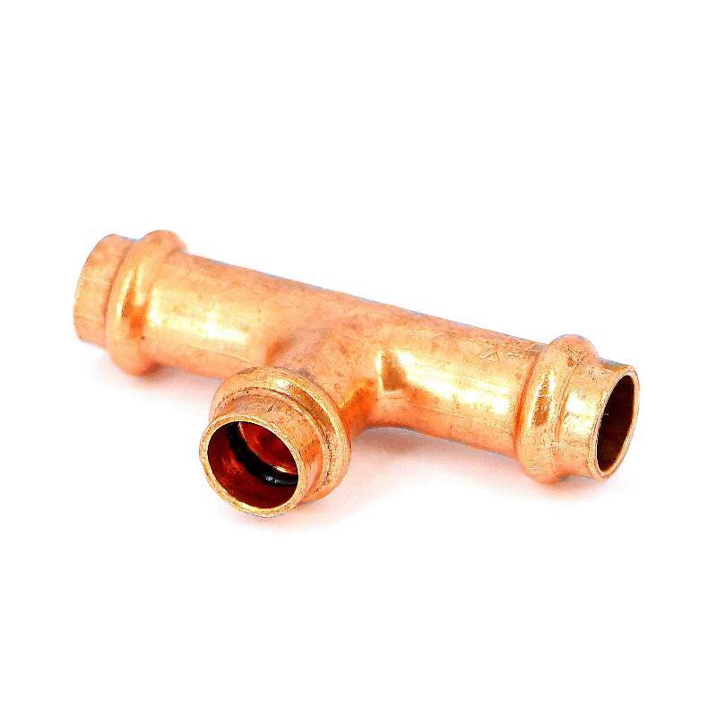 Тройник пресс IBP 12 мм медь P5130 01212012