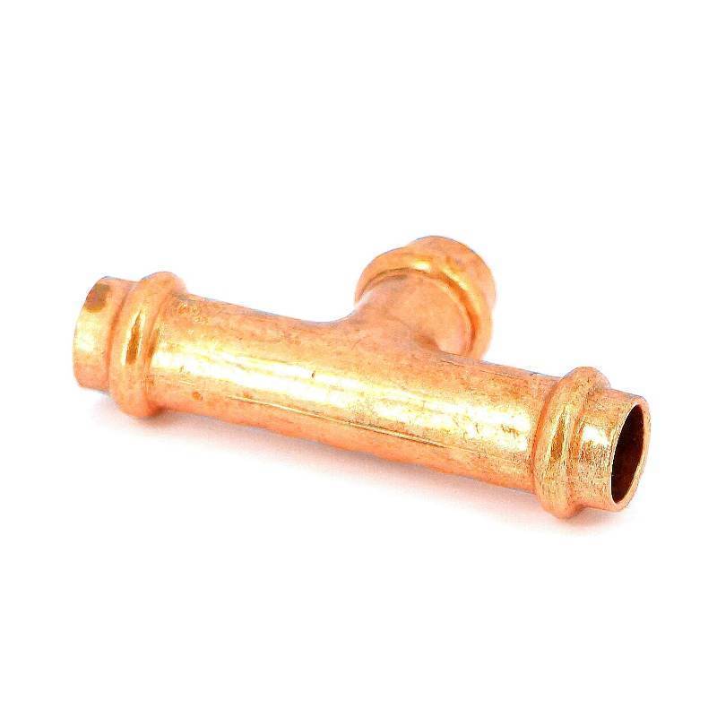 Тройник пресс IBP 12 мм медь P5130 01212012