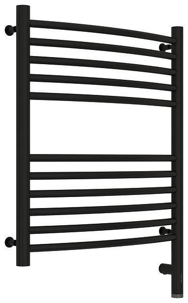 Полотенцесушитель электрический Сунержа Богема 3.0 500x600 мм правый матовый черный 31-5803-6050