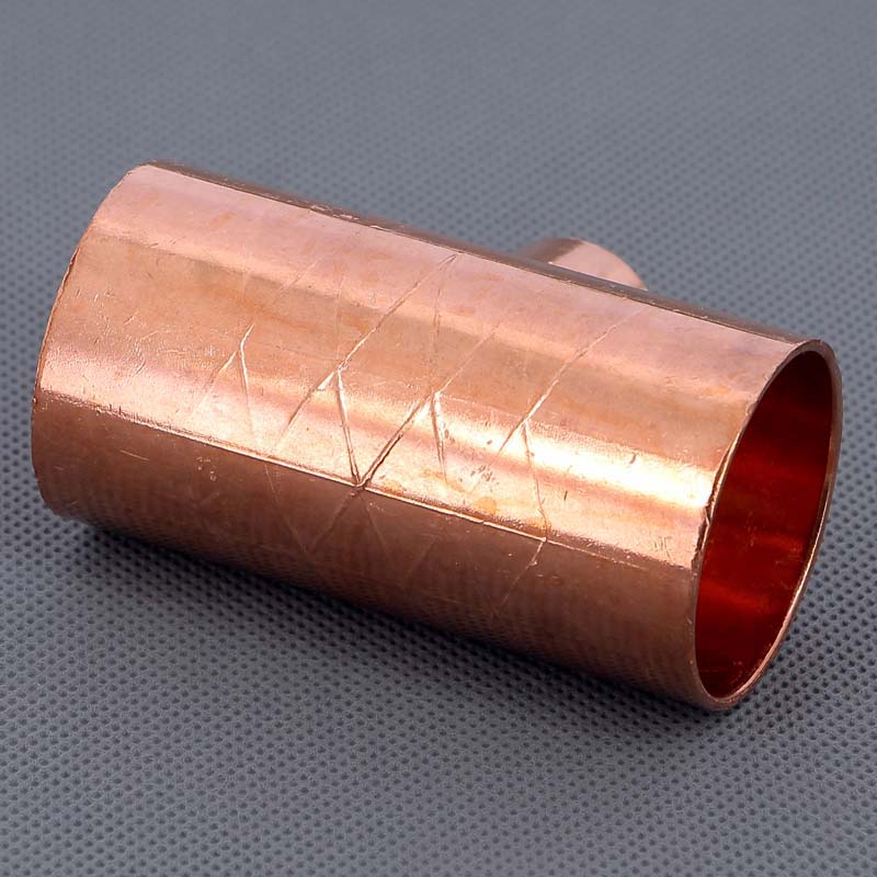 Тройник медный Viega под пайку 42х22х42 мм 111595