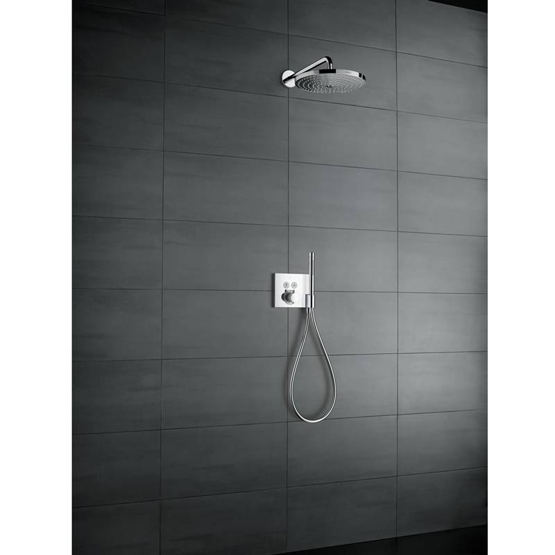 Термостатический смеситель hansgrohe ShowerSelect для 2 потребителей скрытого монтажа хром 15765000
