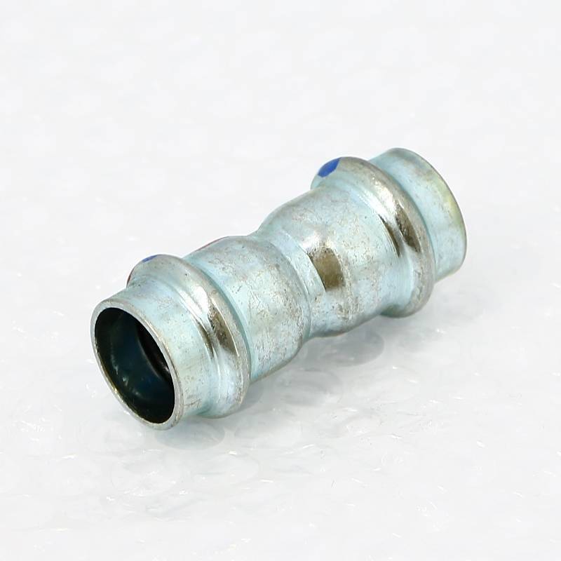 Муфта надвижная пресс Viega Prestabo Labs-free 18 мм оцинкованная сталь 715670