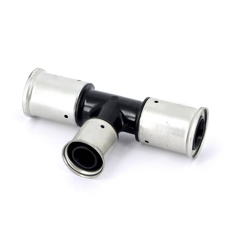 Тройник пресс HENCO PVDF 32х26х32 мм 10PK-322632