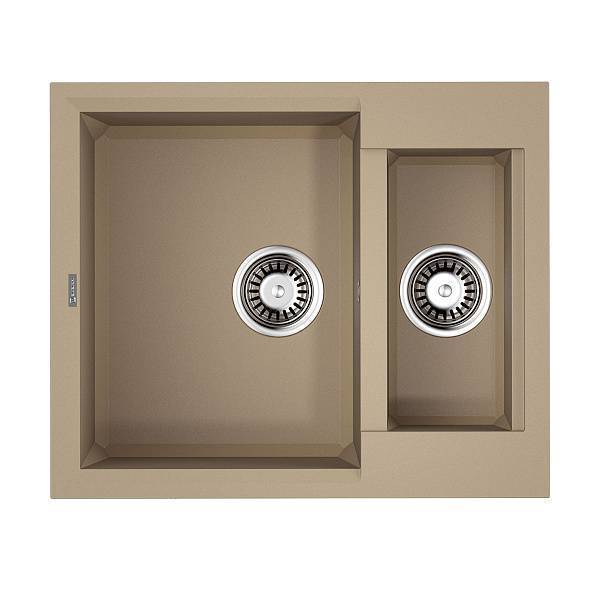 Кухонная мойка Omoikiri Sakaime 60-2-CH Tetogranit 60x50 см шампань 4993913
