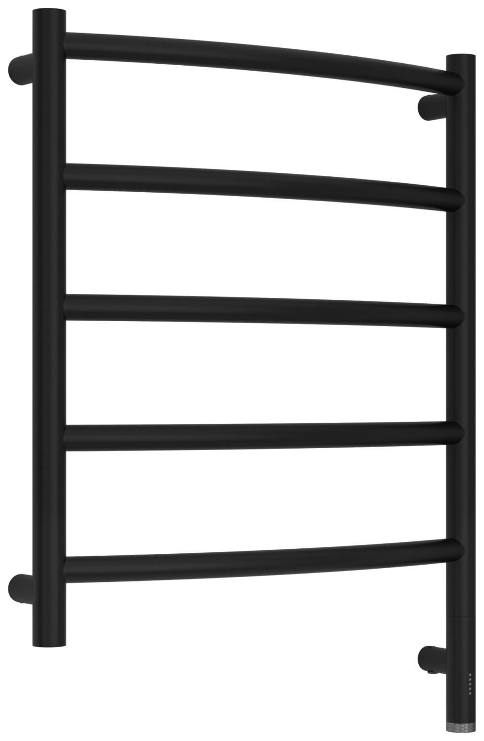 Полотенцесушитель электрический Сунержа Галант 3.1 500х600 мм правый чёрный матовый 31-6001-6050