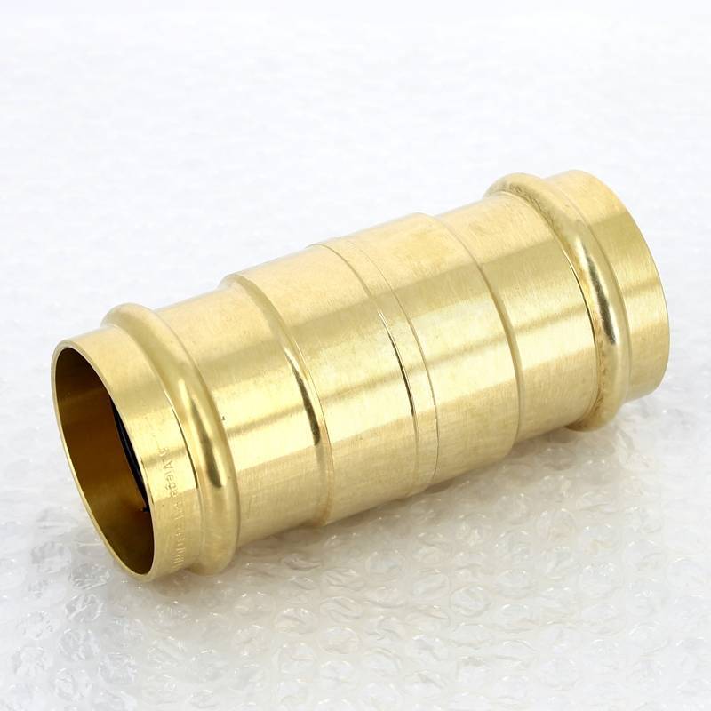 Муфта надвижная пресс Viega Sanpress 54 мм бронза 216153