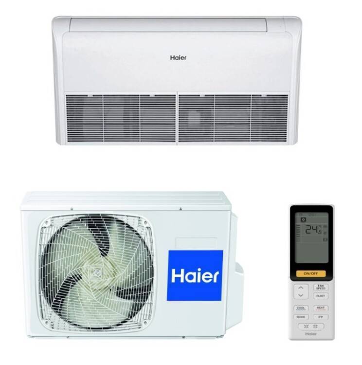 Напольно-потолочная сплит-система Haier R32 ECO AC50S1LG1FA / 1U50S1LM1FA