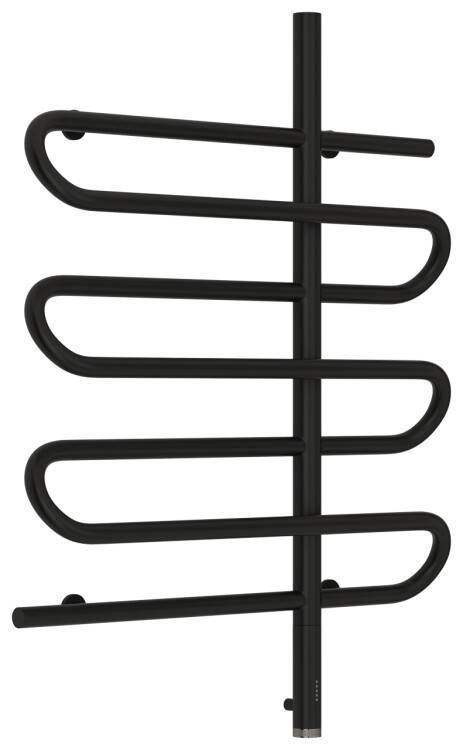 Полотенцесушитель электрический Сунержа Эпатаж 800x600 мм справа черный матовый 31-0551-8060