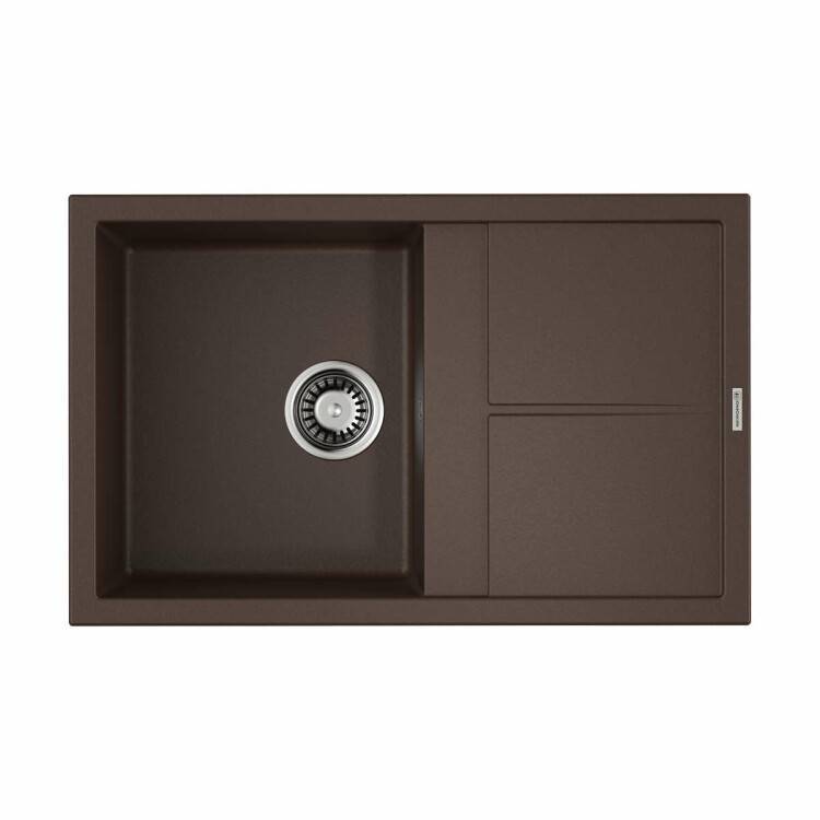 Кухонная мойка OMOIKIRI Sumi 79-2 790x500 мм темный шоколад 4993666
