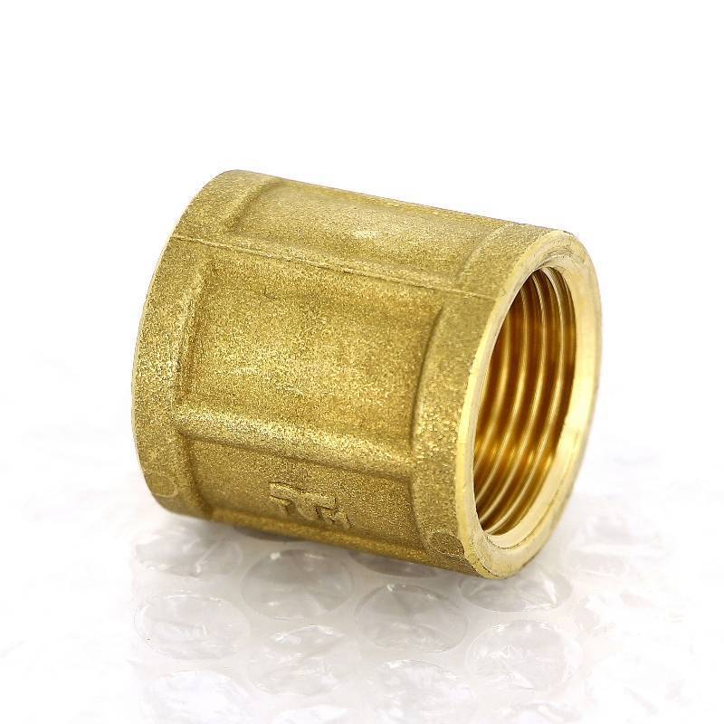 Муфта латунная Tiemme 1 x 3/4 дюйма ВР-ВР 1500059