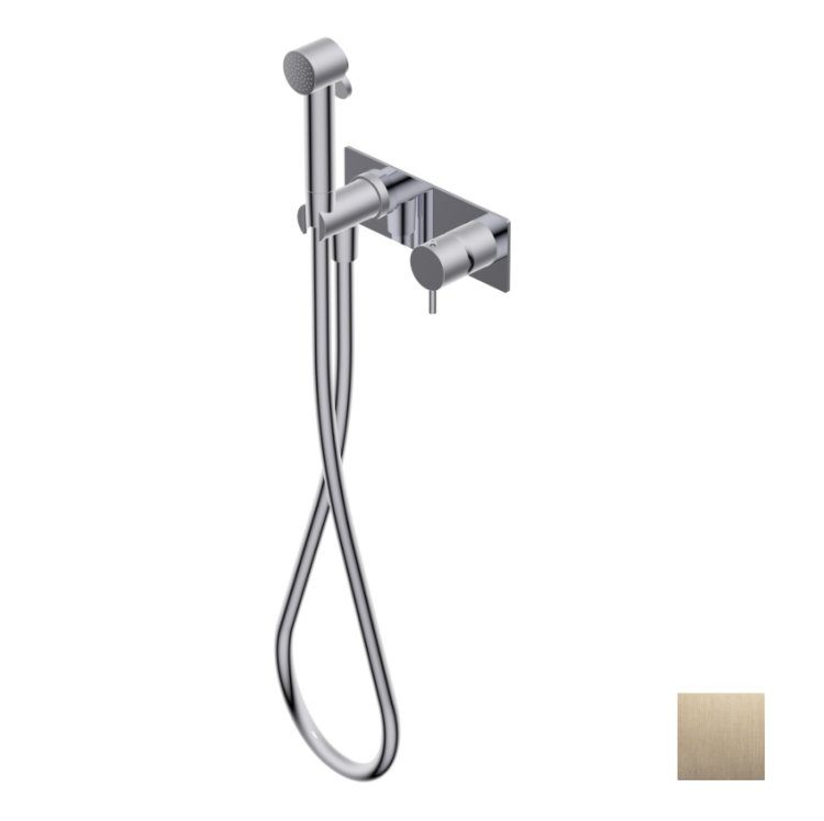 Гигиенический душ Ritmonio со смесителем цвет Brushed Champagne 7ANB101CHX