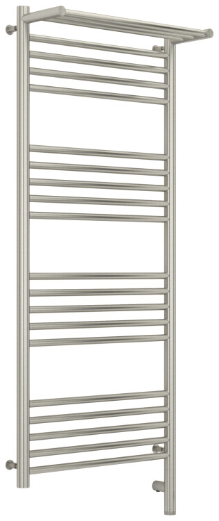 Полотенцесушитель электрический Сунержа Богема 3.0 с 1 полкой 500x1200 мм МЭМ нижнее справа сатин 07158071250