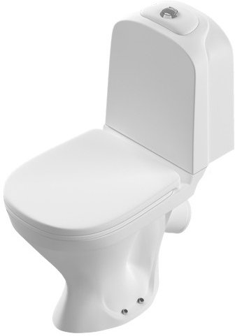 Унитаз-компакт VitrA Classic Comfort Белый WC.CC/Classic/2-DM/WHT.G/S1