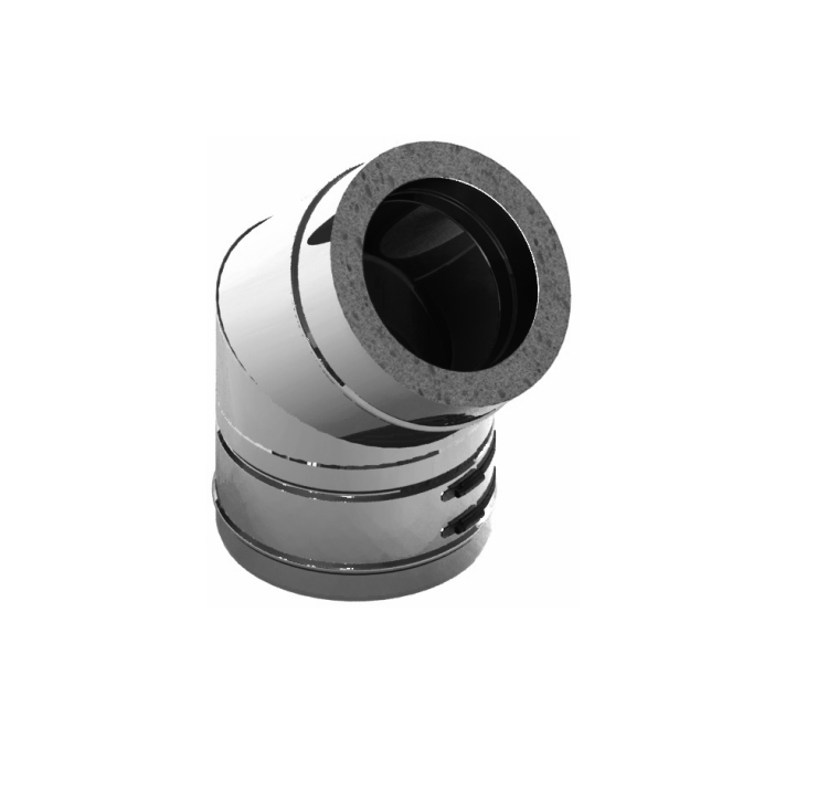 Колено Eremias 45° 650 мм DW18650