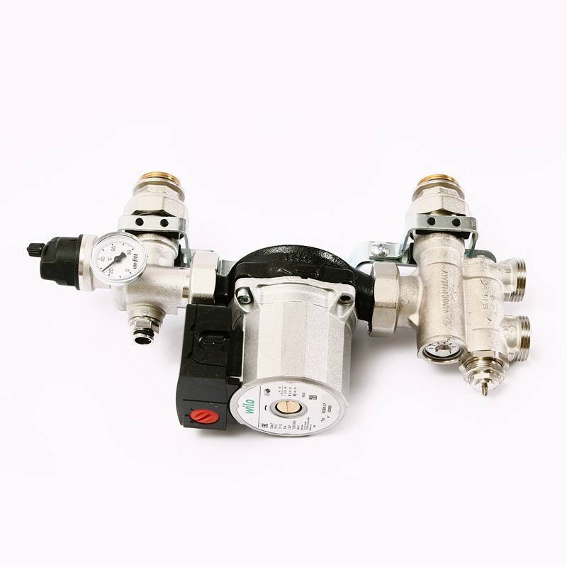 Насосно-смесительная группа Uni-Fitt SOLOMIX 1 с насосом Wilo RS 25/6-130 471N1200