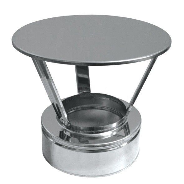 Устье с дождевым колпаком Jeremias DW-eco 180 мм EDW331180