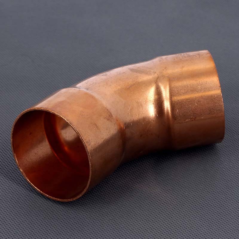 Угол двухраструбный 45 градусов пайка Viega 64 мм 138394