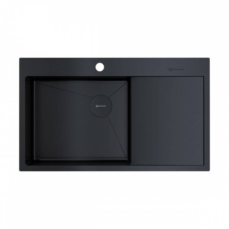 Кухонная мойка OMOIKIRI Akisame 86-L 860x510 мм графит 4997043