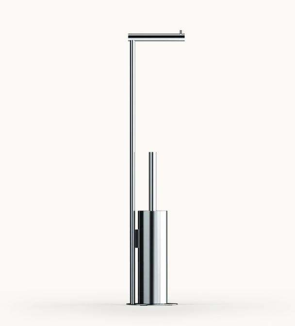 Ершик для унитаза Decor Walther Bar напольный 140х145х755 мм хром 0861500