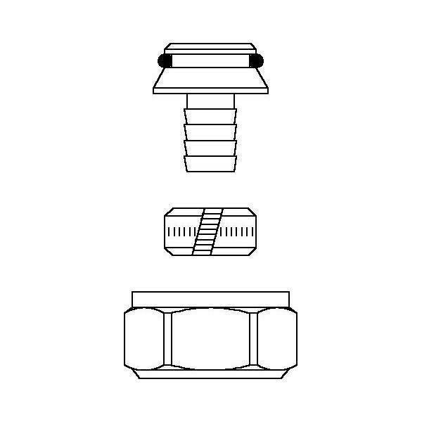 Набор со стяжным кольцом Oventrop 16x2 мм G 3/4 латунь 1027777