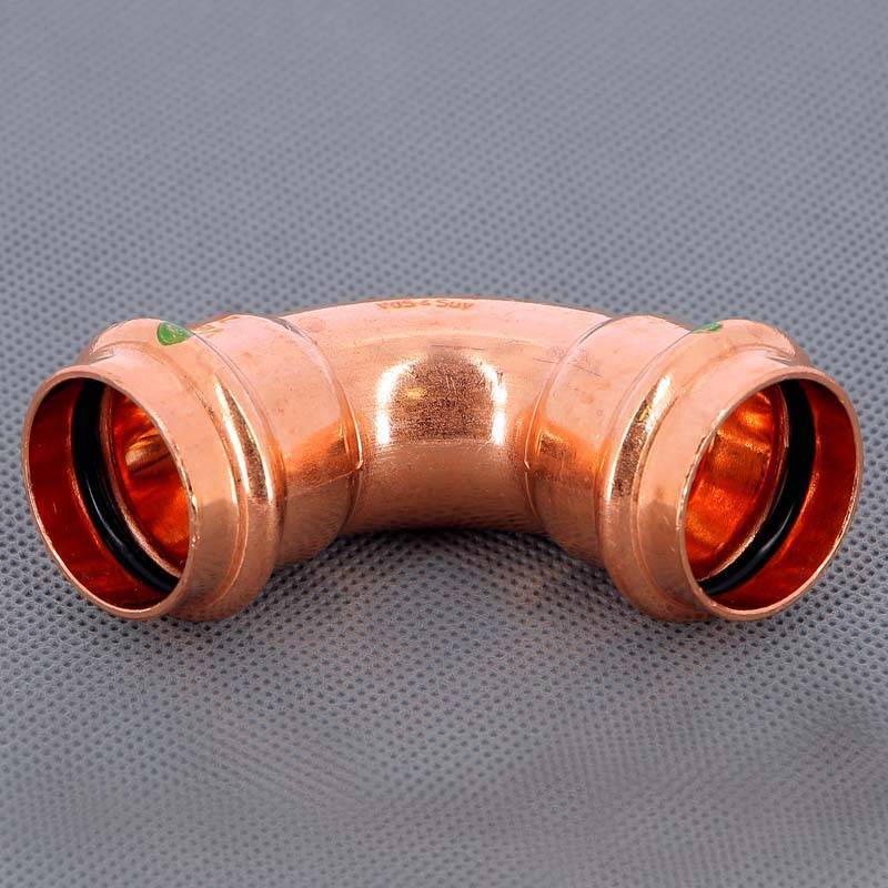 Угол 90° пресс медный Viega Profipress 28 мм 291525