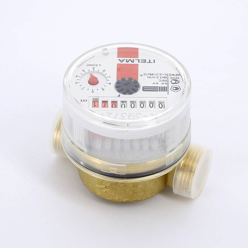 Счетчик горячей воды Итэлма Ду 15 80 мм 3/4 WFW20.D080