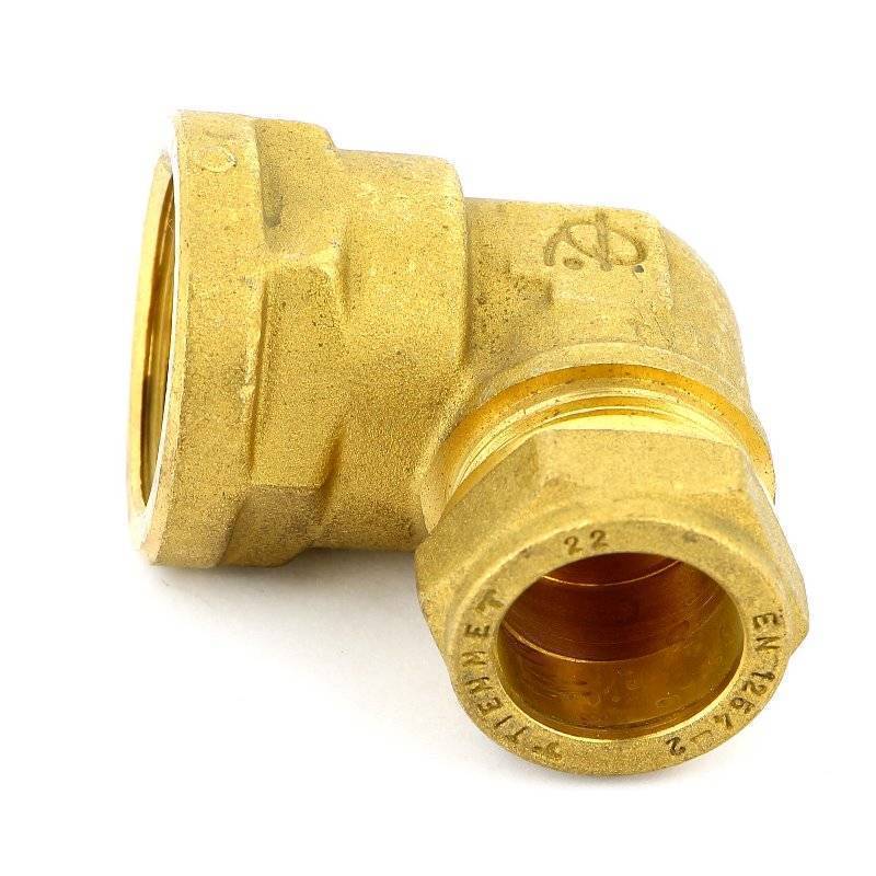 Угол обжимной Tiemme 22х1 ВР 1000053