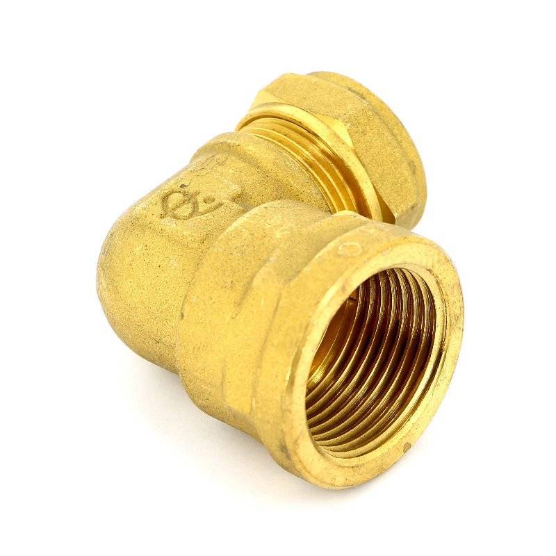 Угол обжимной Tiemme 22х1 ВР 1000053