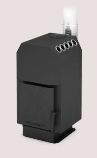 Отопительная печь Теплодар ТОП-модель-140 со стальной дверцей АПО.07.000.00-01