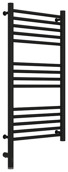 Полотенцесушитель электрический Сунержа Богема 3.0 400x800 мм левый матовый черный 31-5804-8040