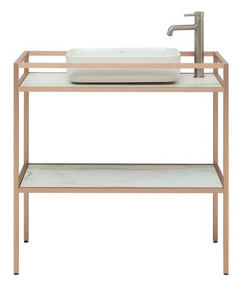 Консоль под раковину Allen Brau Liberty 90 см напольная медь 1.33004.60