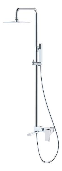 Душевая стойка Boheme Q с верхним душем 15х36х92 см хром 148-CRCR.2