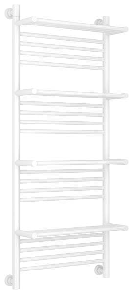Полотенцесушитель водяной Сунержа Богема с 4 полками 500x1200 мм белый 12-0224-1250