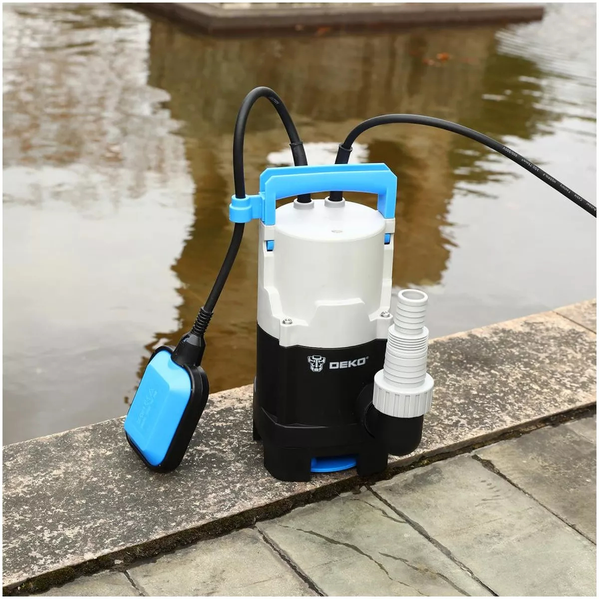 Насос дренажный DEKO DWP-400P 400 Вт