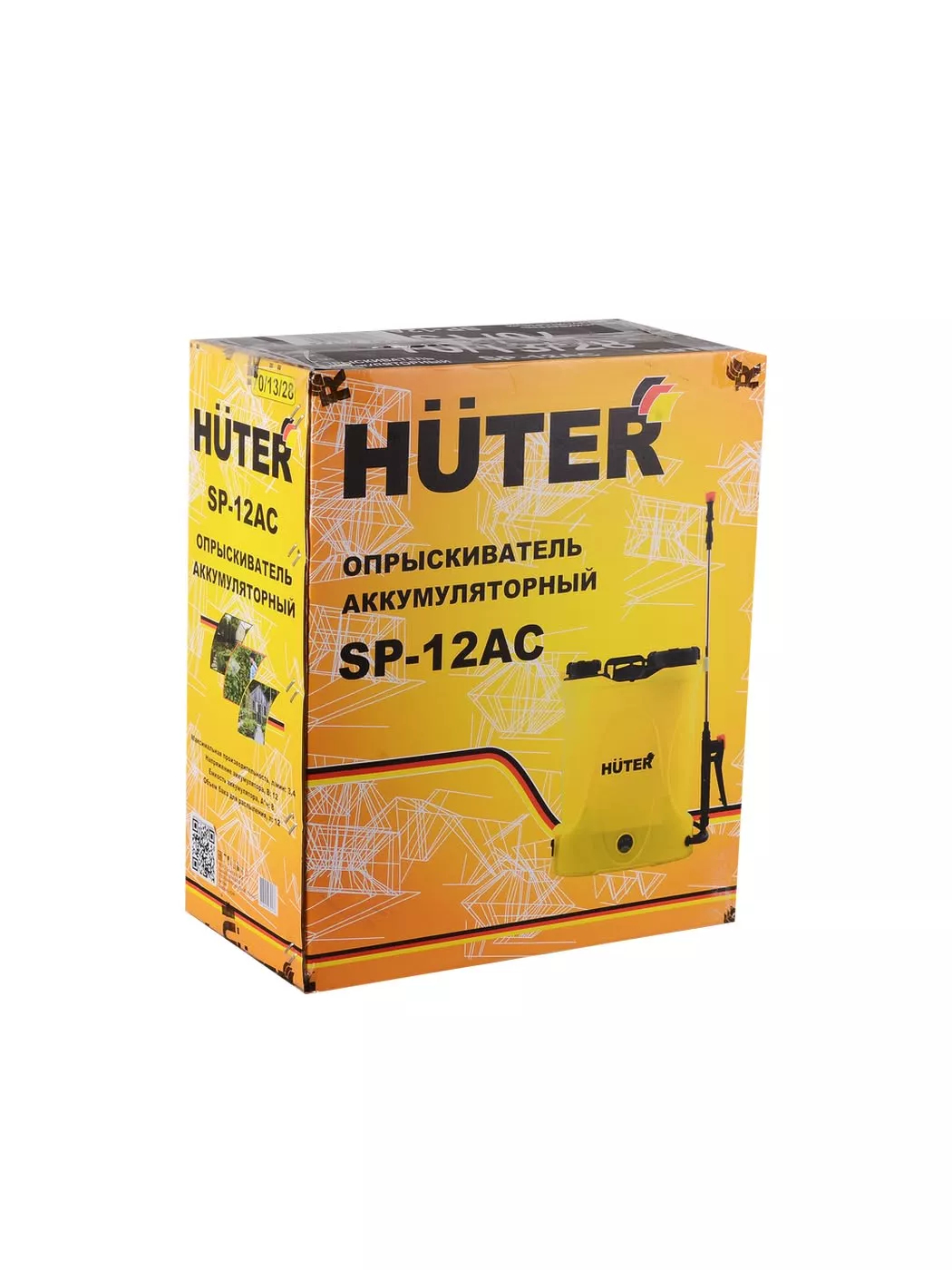 Опрыскиватель садовый аккумуляторный Huter SP-12AC 12 л 70/13/28
