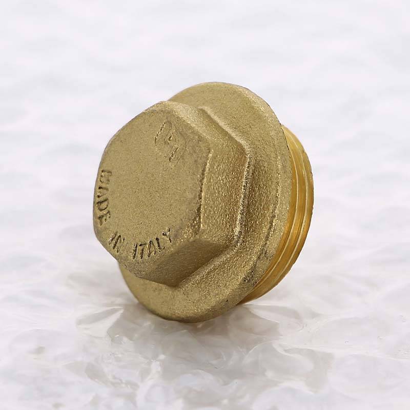 Заглушка латунная Uni-Fitt 3/4 наружная резьба 608G3000