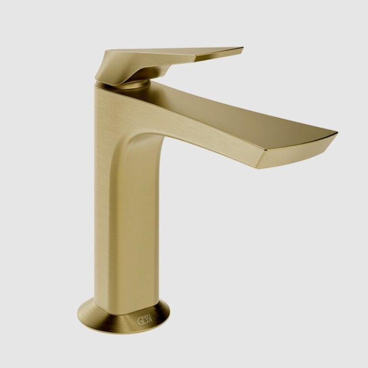Смеситель для раковины Gessi Ventaglio однорычажный Brushed Brass PVD 72051#727
