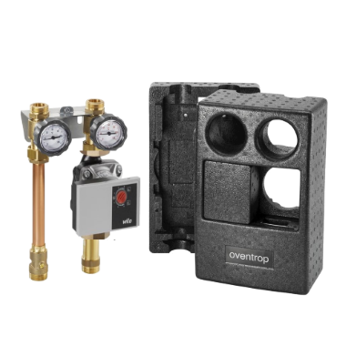 Насосная группа Oventrop Regumat S-130 DN 25 с насосом Wilo-Yonos PARA RS 25/6 и байпасом 1355074