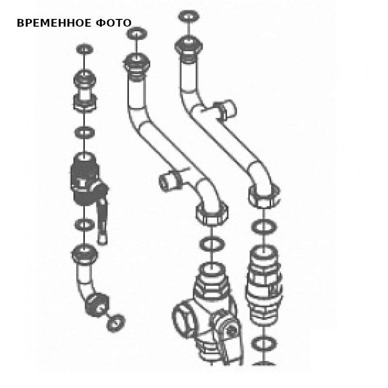 Комплект для подсоединения котла к коллектору Baxi LUNA Duo-tec MP 90-110 кВт 7105852