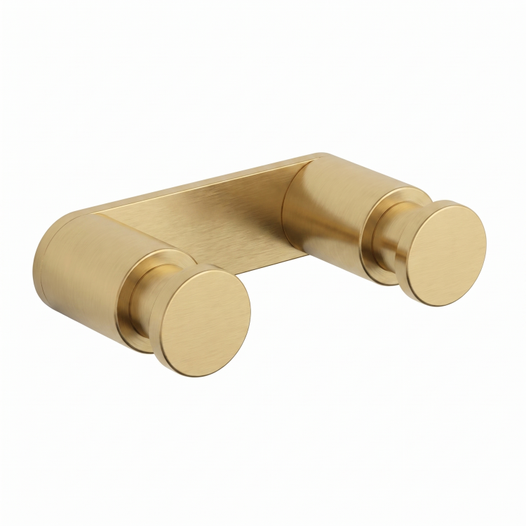 Крючок двойной Splendy Inspiration R золото матовое IR401260VGM