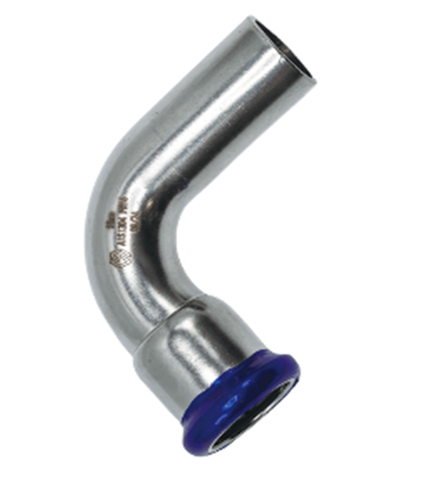 Угольник 90° Hogart 54 мм ВН пресс нержавеющая сталь SS53210