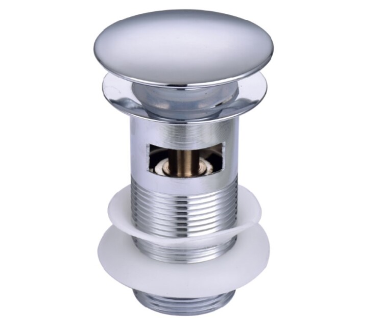 Донный клапан Splendy для раковины с переливом 1 1/4 золото матовое AA3071YORMGM