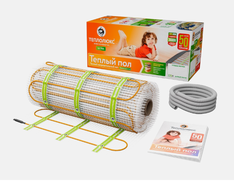 Нагревательный мат Теплолюкс Ultra МНН 600 Вт 3.5 м² 100037071300